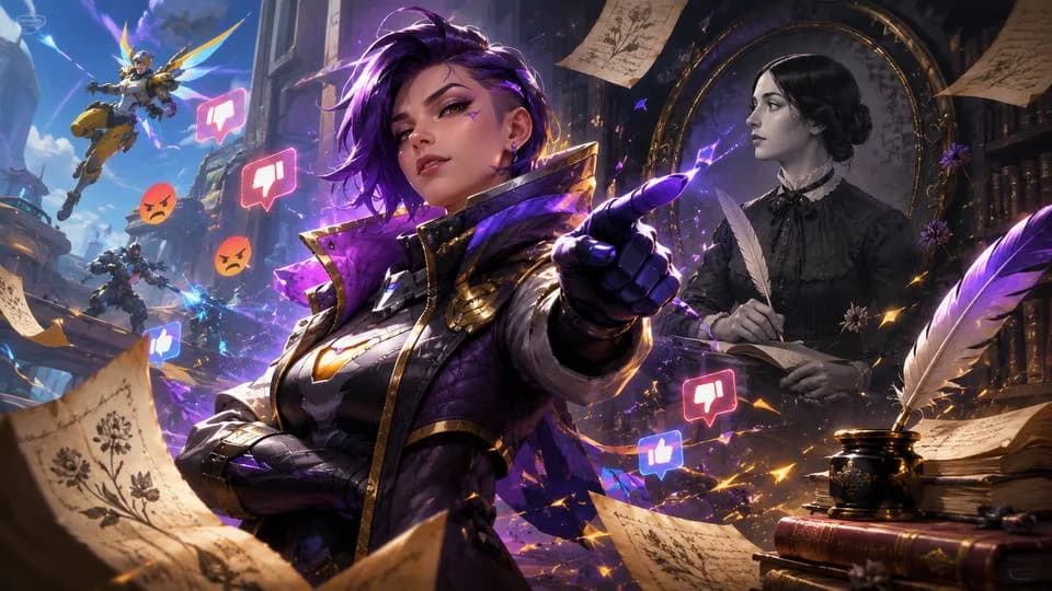 Overwatch Shion, Emily Dickinson’a Laf Atan Tarzıyla Gündemde