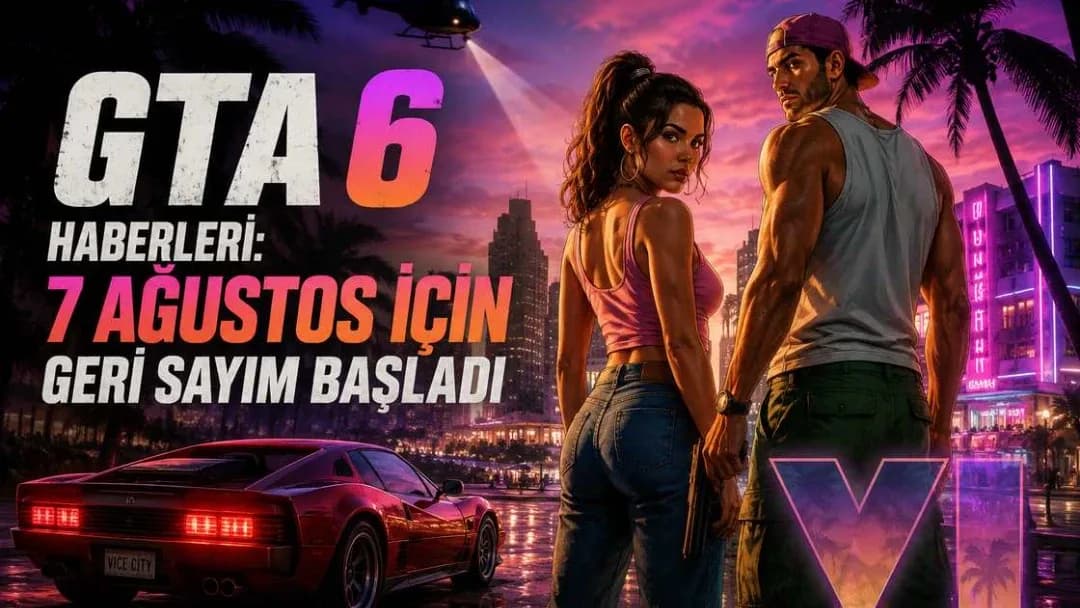 GTA 6 haberleri: 7 Ağustos İçin Geri Sayım Başladı